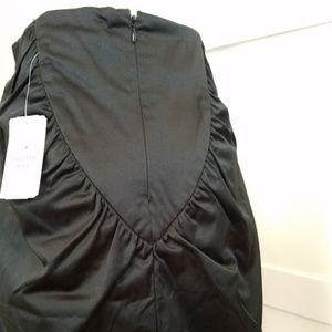 Forever 21 Black satin skirt